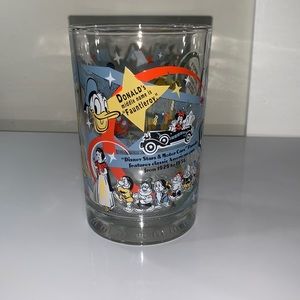 McDonalds 100 Years Of Magic Disney Anniversary Glass Cup